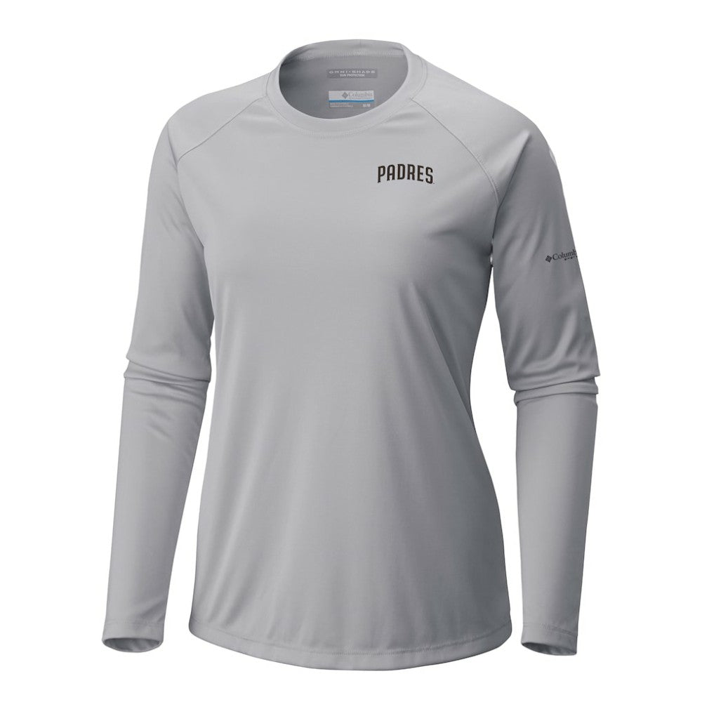 San Diego Padres Tidal Tee II Long Sleeve T-Shirt Gray