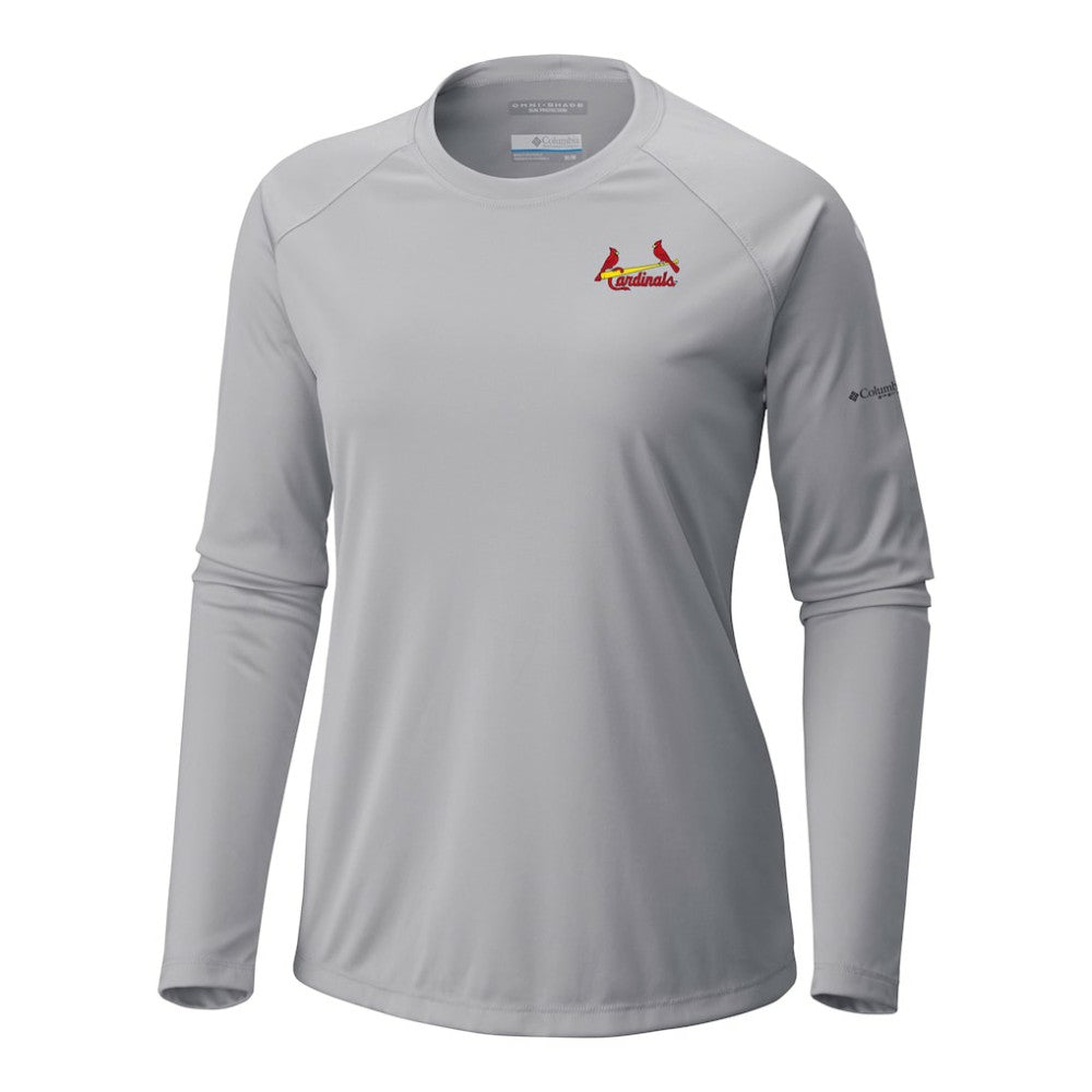 St. Louis Cardinals Tidal Tee II Long Sleeve T-Shirt Gray
