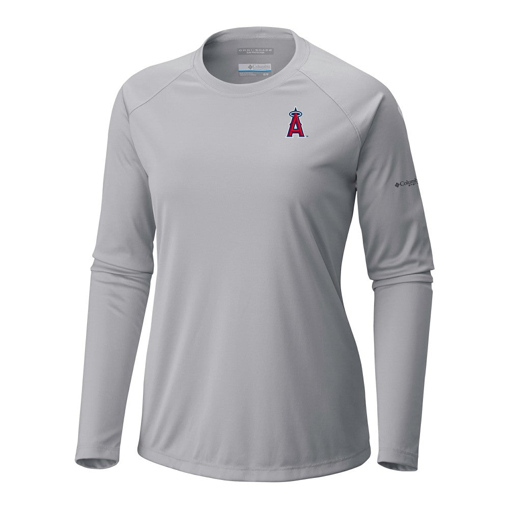 Los Angeles Angels Tidal Tee II Long Sleeve T-Shirt Gray