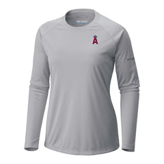 Los Angeles Angels Tidal Tee II Long Sleeve T-Shirt Gray