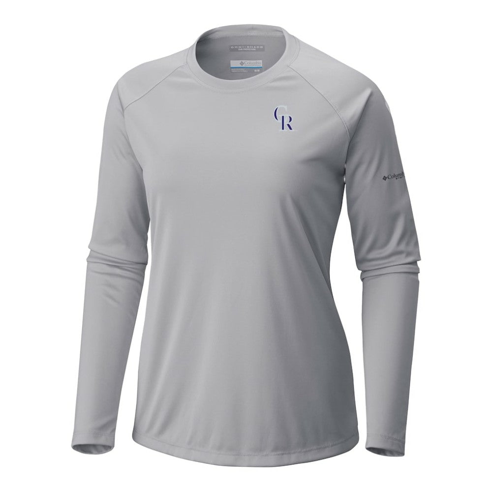 Colorado Rockies Tidal Tee II Long Sleeve T-Shirt Gray