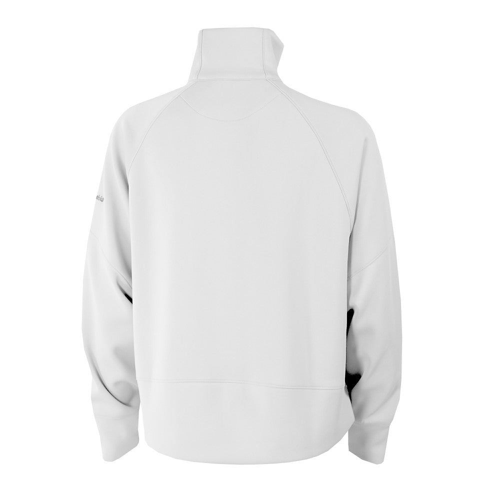 Kansas City Royals Women's Wickhams Hills Raglan Omni-Wick Quarter-Zip Pullover White