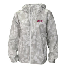 Los Angeles Angels Women's Flash Challenger Full-Zip Hoodie Windbreaker Jacket Gray/White
