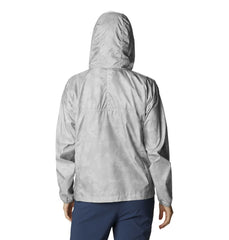 Tampa Bay Rays Women's Flash Challenger Full-Zip Hoodie Windbreaker Jacket Gray/White
