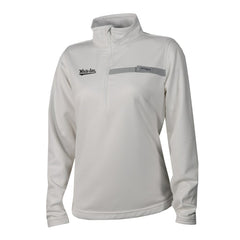 Chicago White Sox Women's Skiff Guide Fleece Half-Zip Pullover Jacket White