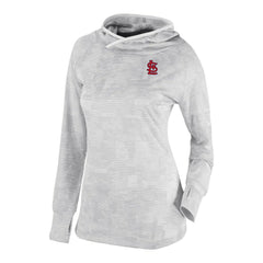 St. Louis Cardinals Women's Omni-Wick Sunday Ball Raglan Pullover Hoodie White