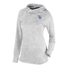 Tampa Bay Rays Women's Omni-Wick Sunday Ball Raglan Pullover Hoodie White