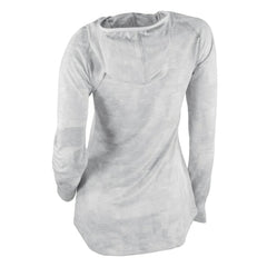 Tampa Bay Rays Women's Omni-Wick Sunday Ball Raglan Pullover Hoodie White