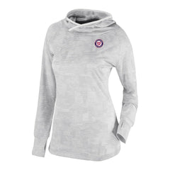 Washington Nationals Women's Omni-Wick Sunday Ball Raglan Pullover Hoodie White