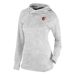 Baltimore Orioles Women's Omni-Wick Sunday Ball Raglan Pullover Hoodie White