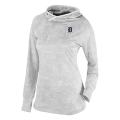 Detroit Tigers Women's Omni-Wick Sunday Ball Raglan Pullover Hoodie White