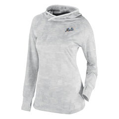 New York Mets Women's Omni-Wick Sunday Ball Raglan Pullover Hoodie White