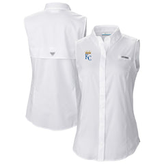 Kansas City Royals Women's Tamiami Sleeveless Shirt White