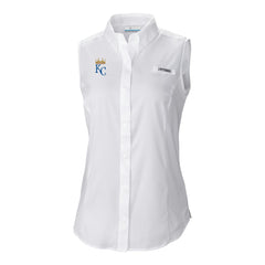 Kansas City Royals Women's Tamiami Sleeveless Shirt White