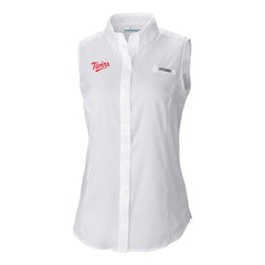 Minnesota Twins Women's Tamiami Sleeveless Shirt White