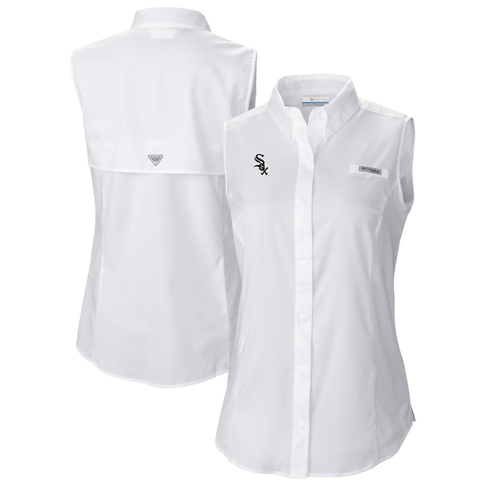 Chicago White Sox Women's Tamiami Sleeveless Shirt White