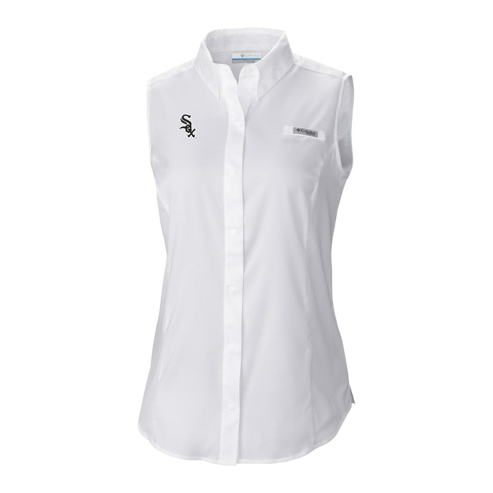 Chicago White Sox Women's Tamiami Sleeveless Shirt White