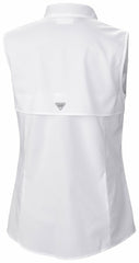 Toronto Blue Jays Women's Tamiami Sleeveless Shirt White