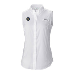 Milwaukee Brewers Women's Tamiami Sleeveless Shirt White