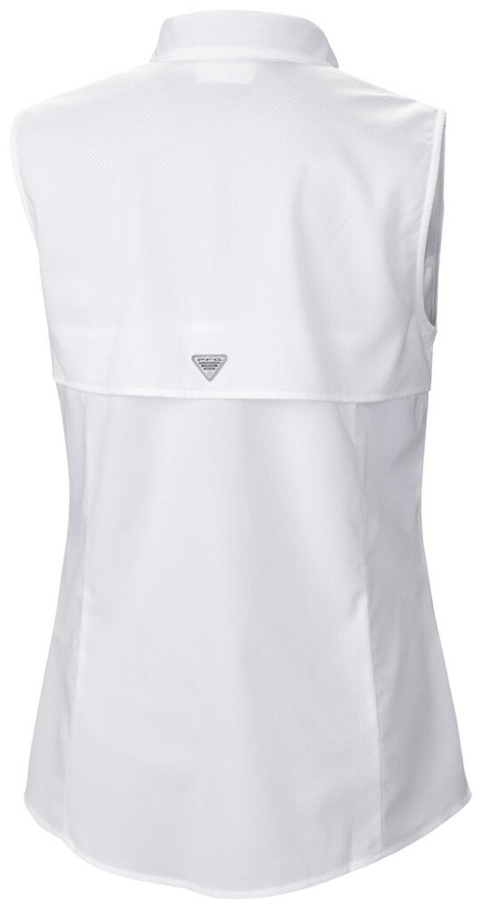 Boston Red Sox Women's Tamiami Sleeveless Shirt White