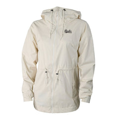 Cincinnati Reds Women's Lily Park Full-Zip Rain Jacket Cream