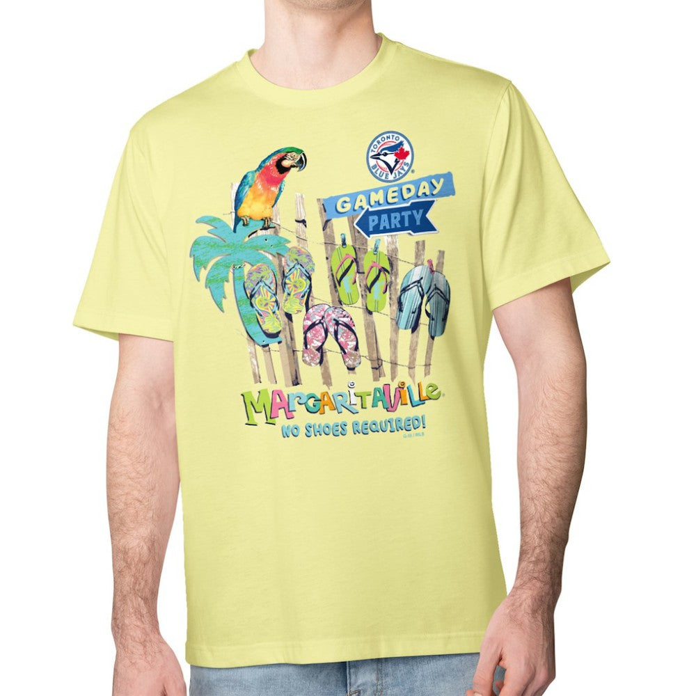 Toronto Blue Jays Margaritaville Gameday Party T-Shirt Yellow