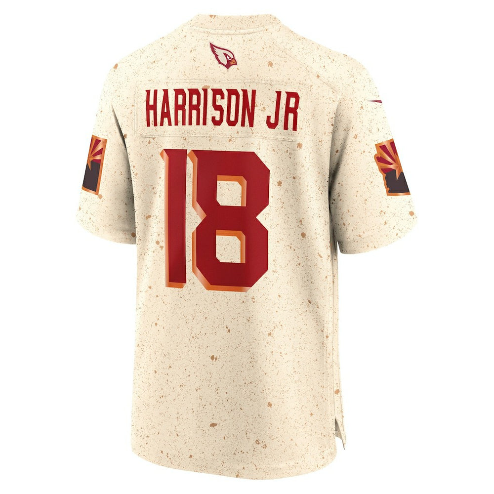 Marvin Harrison Jr. Arizona Cardinals 2025 Rivalries Collection Game Jersey - Natural cheap