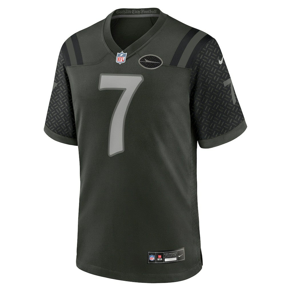 Justin Fields New York Jets 2025 Rivalries Collection Game Jersey - Gotham Green sale