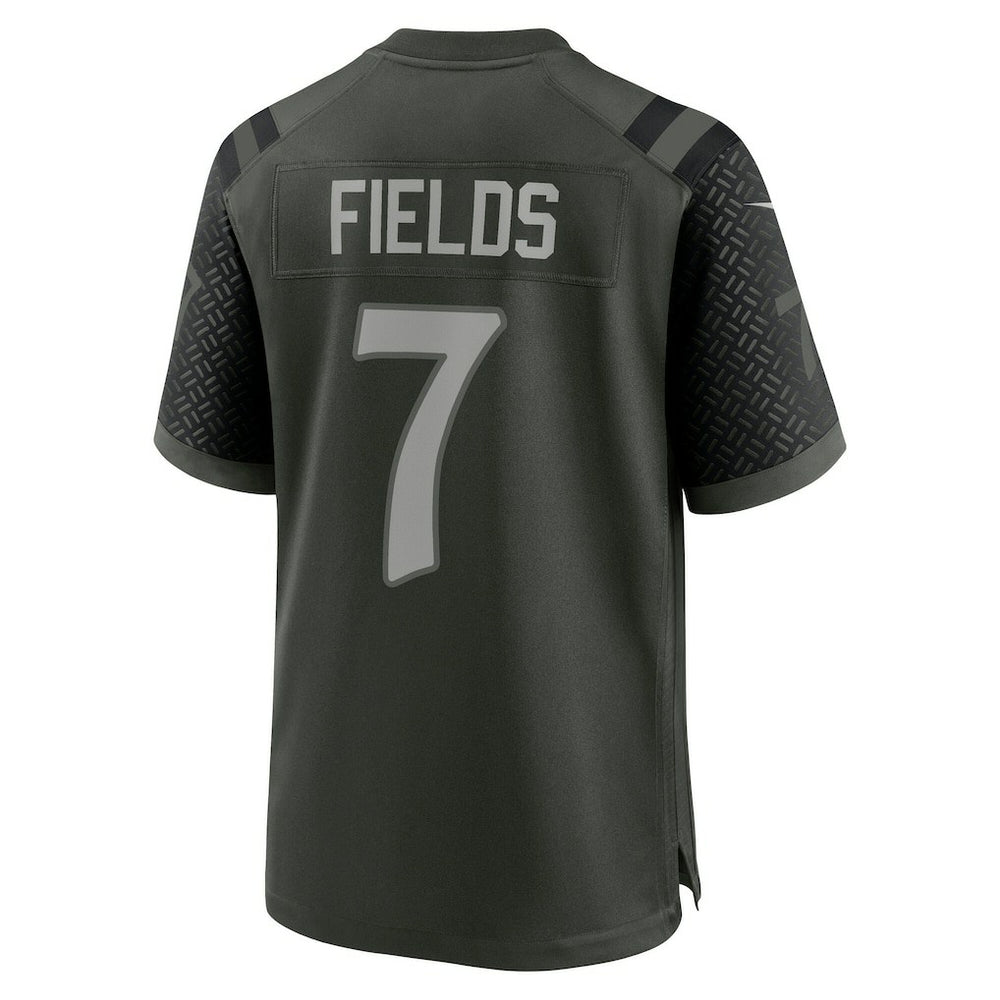 Justin Fields New York Jets 2025 Rivalries Collection Game Jersey - Gotham Green sale
