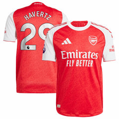 Kai Havertz Arsenal 2025/26 Home Player Jersey - Red on sale