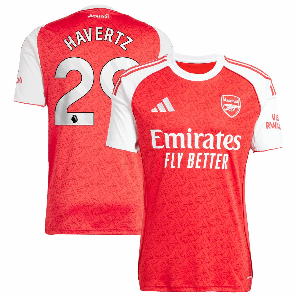 Kai Havertz Arsenal 2025/26 Home Replica Player Jersey - Red cheap