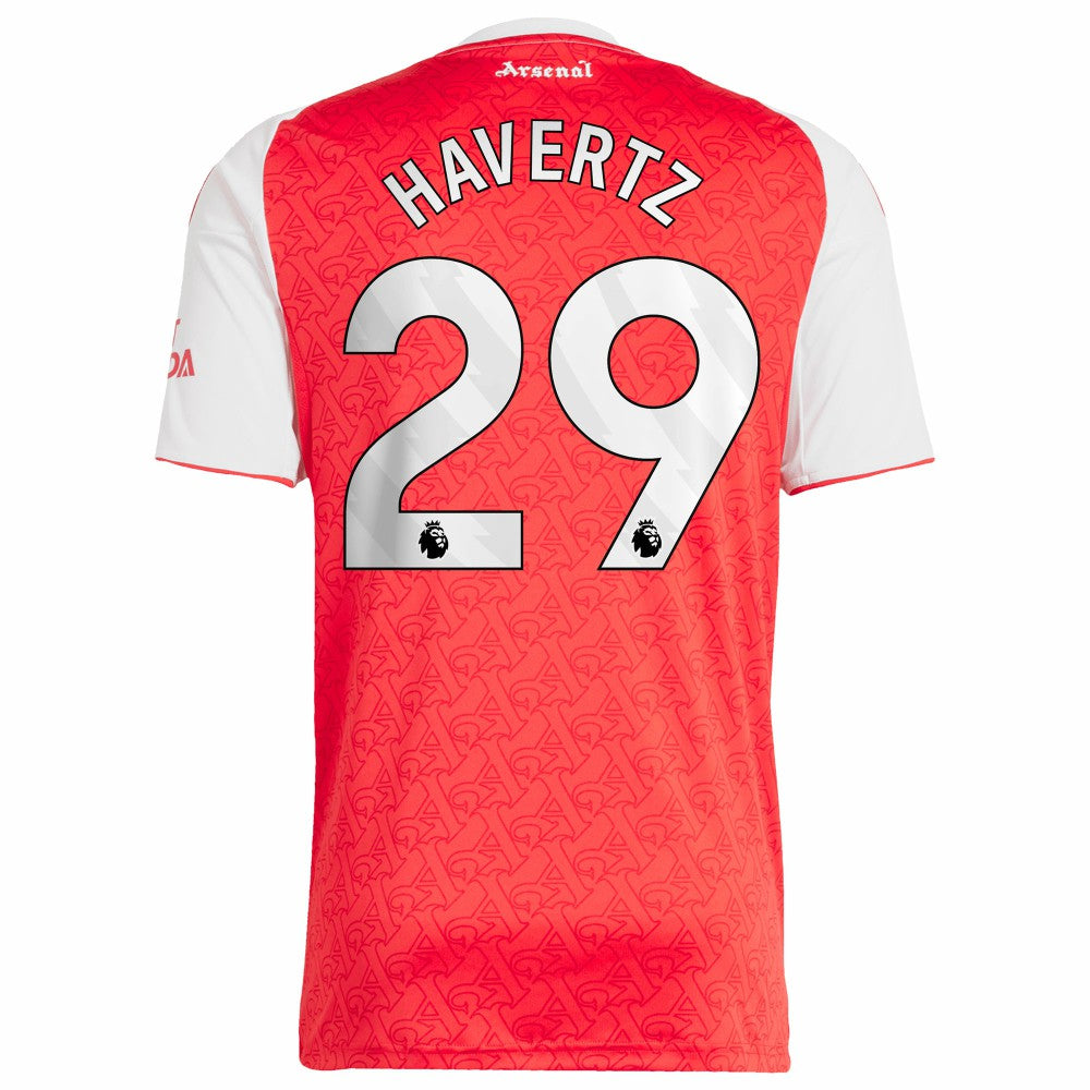 Kai Havertz Arsenal 2025/26 Home Replica Player Jersey - Red cheap