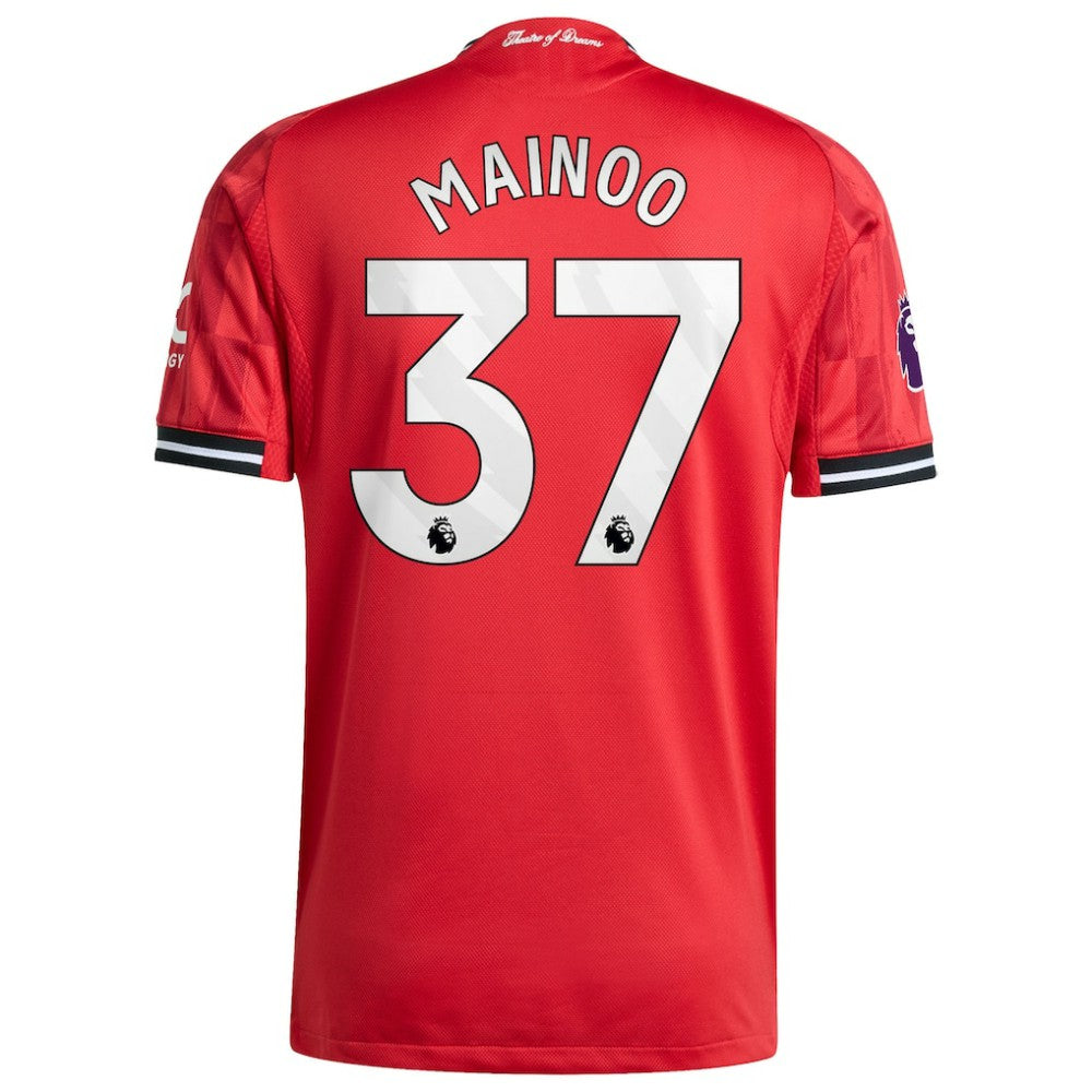 Kobbie Mainoo Manchester United Home 2025/26 Player Jersey - Red cheap