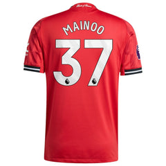 Kobbie Mainoo Manchester United Home 2025/26 Player Jersey - Red cheap