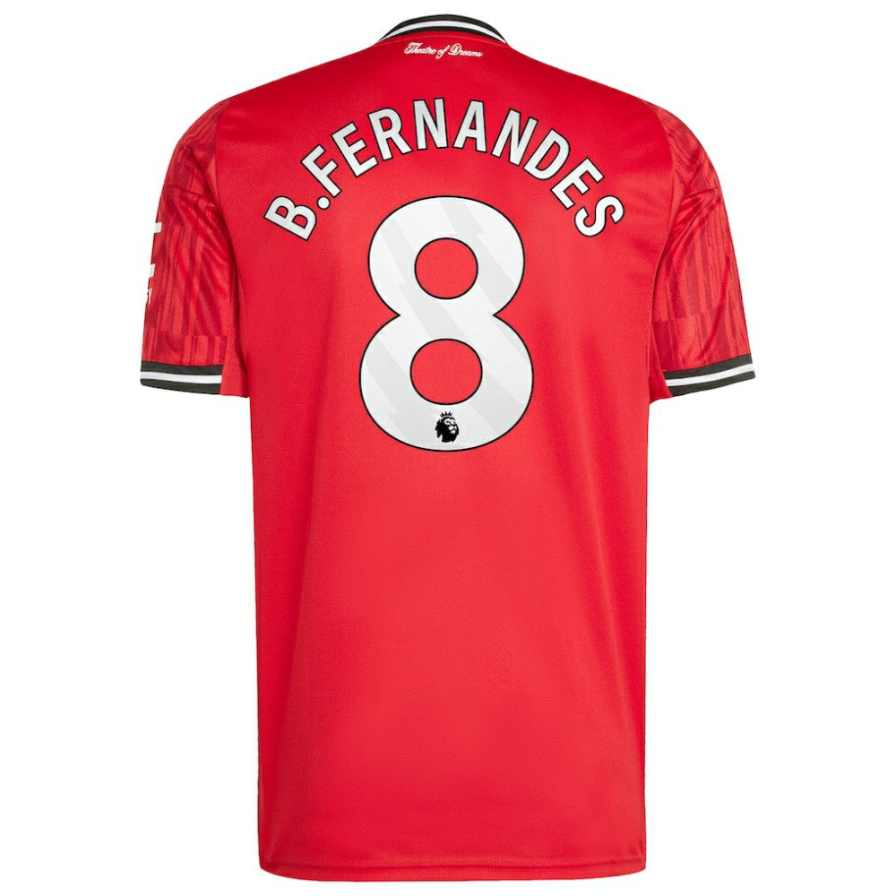 Bruno Fernandes Manchester United Home 2025/26 Replica Player Jersey - Red on sale