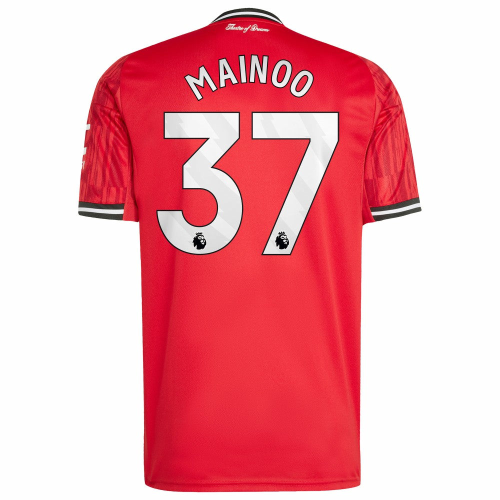 Kobbie Mainoo Manchester United Home 2025/26 Replica Player Jersey - Red cheap
