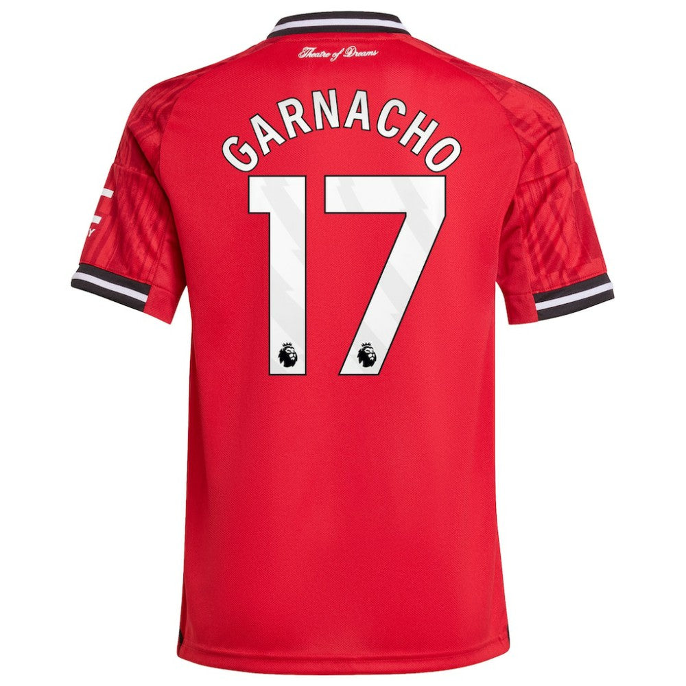 Alejandro Garnacho Manchester United Youth Home 2025/26 Replica Player Jersey - Red on sale