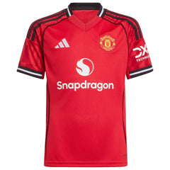 Kobbie Mainoo Manchester United Youth Home 2025/26 Replica Player Jersey - Red for sale