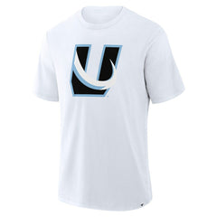 Utah Mammoth Fanatics Alternate Logo Stadium Slub T-Shirt - White T-shirts