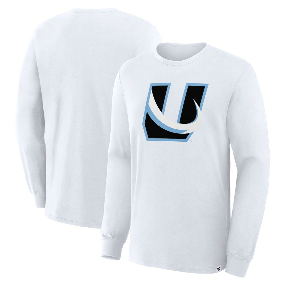 Utah Mammoth Fanatics Alternate Logo Legacy Long Sleeve T-Shirt - White T-shirts