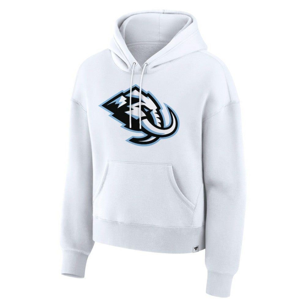 Utah Mammoth Fanatics Women's Essential Hoodie - White Hoodies