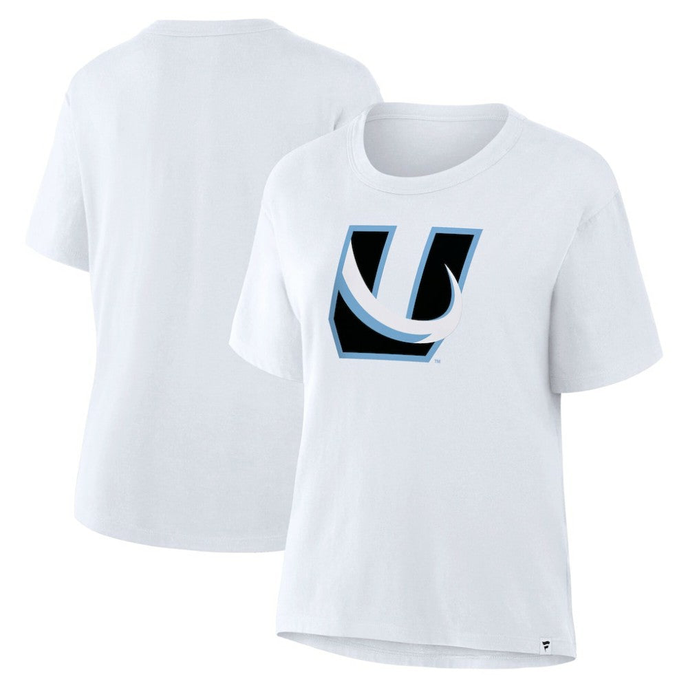Utah Mammoth Fanatics Women's Alternate Logo Legacy T-Shirt - White T-shirts