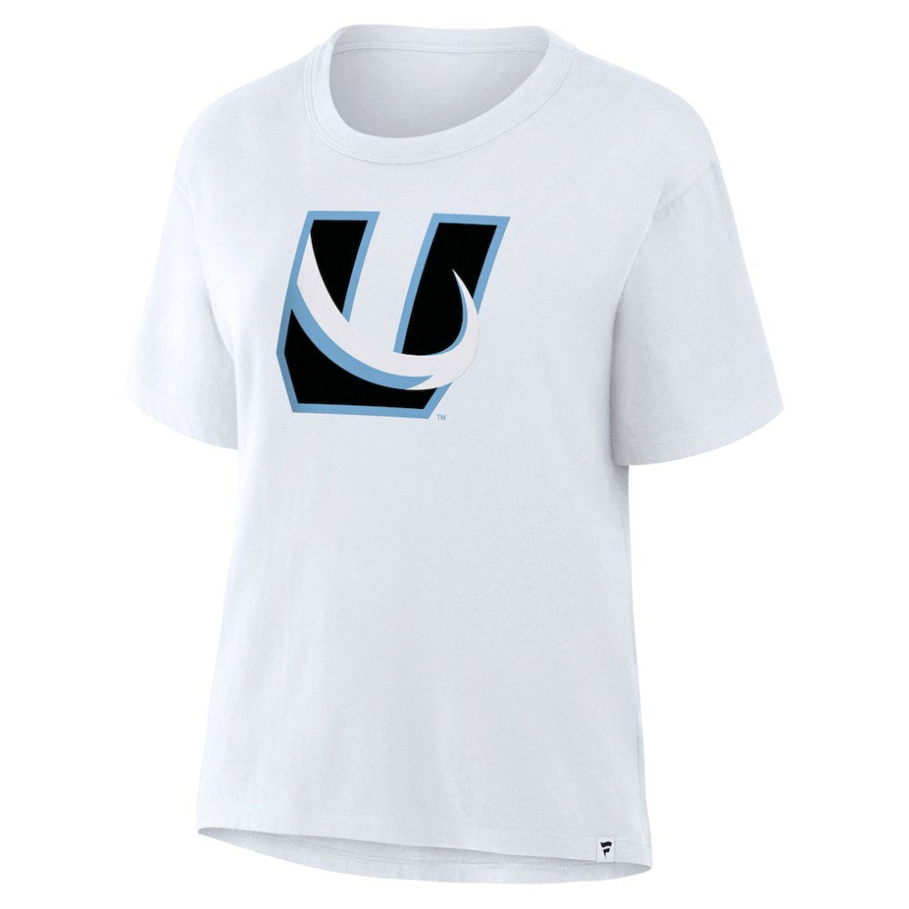 Utah Mammoth Fanatics Women's Alternate Logo Legacy T-Shirt - White T-shirts