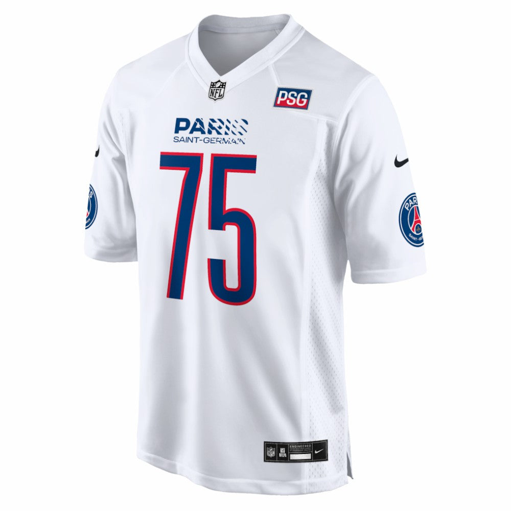 Paris Saint-Germain 2025 Soccer x NFL Game Jersey - White discount