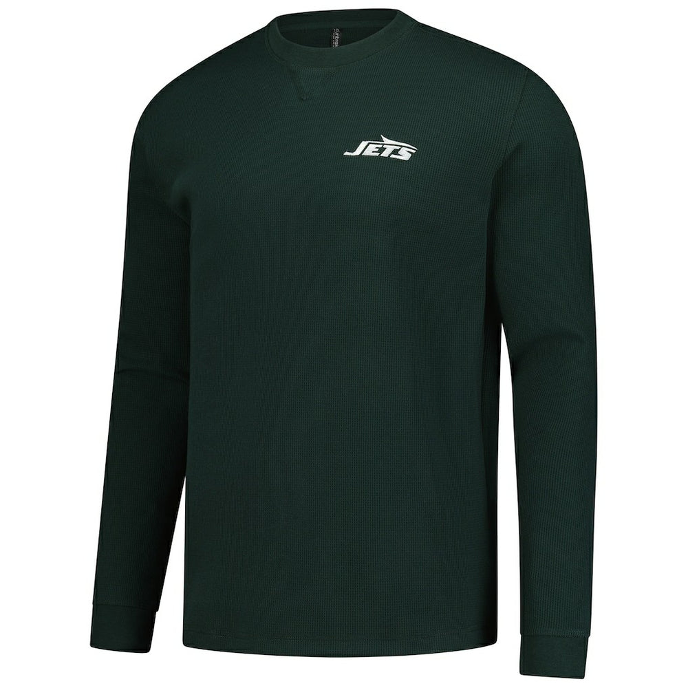 New York Jets Dunbrooke Cavalier Waffle Long Sleeve T-Shirt - Green for sale