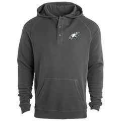 Philadelphia Eagles Dunbrooke Montana Raglan Thermal Hoodie - Gray discount