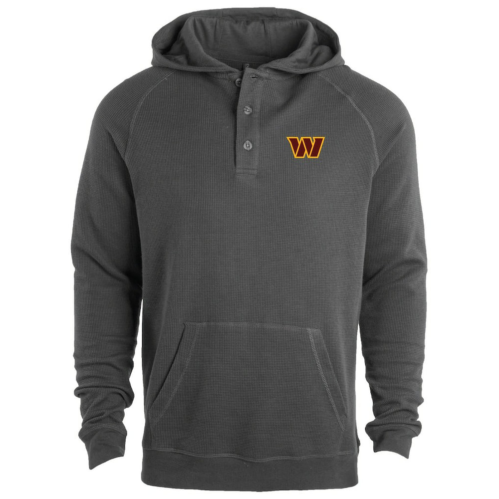 Washington Commanders Dunbrooke Montana Raglan Thermal Hoodie - Gray online