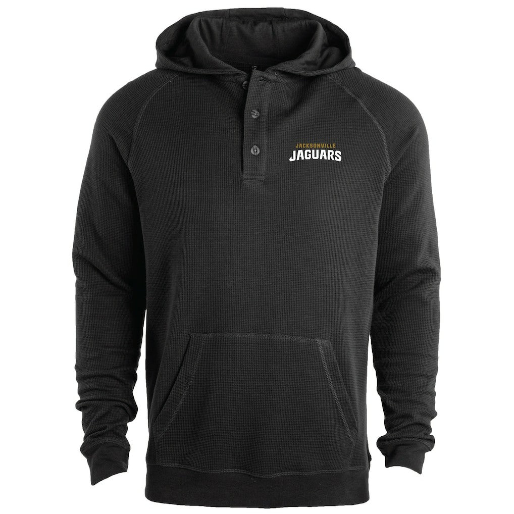 Jacksonville Jaguars Dunbrooke Montana Raglan Thermal Hoodie - Black discount