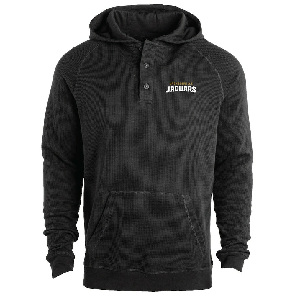 Jacksonville Jaguars Dunbrooke Montana Raglan Thermal Hoodie - Black discount