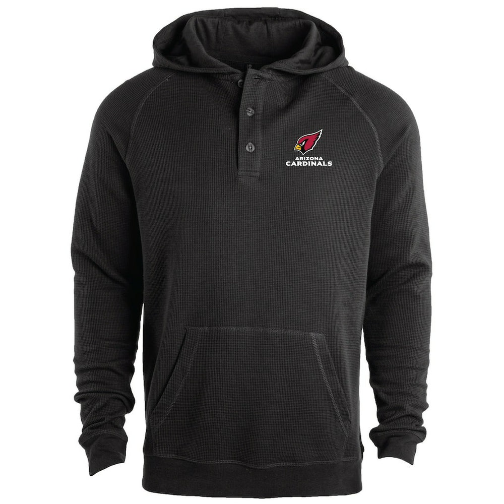 Arizona Cardinals Dunbrooke Montana Raglan Thermal Hoodie - Black sale